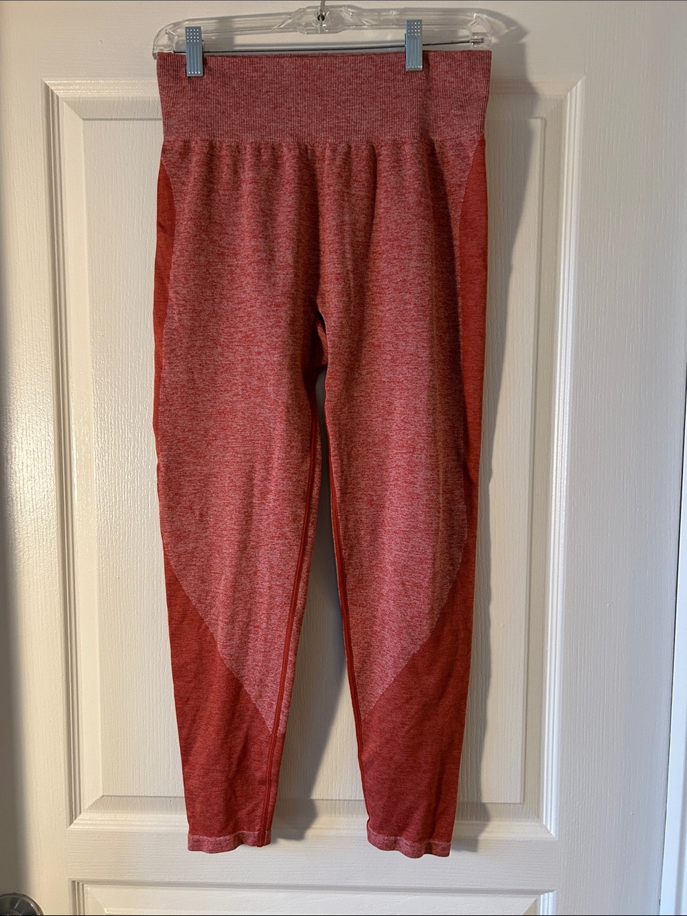 Victoria's Secret PINK Burnt Orange Heather Seamless Leggings XL